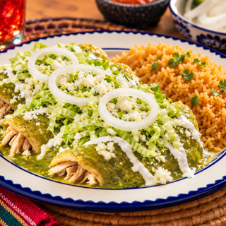 Enchiladas Verdes