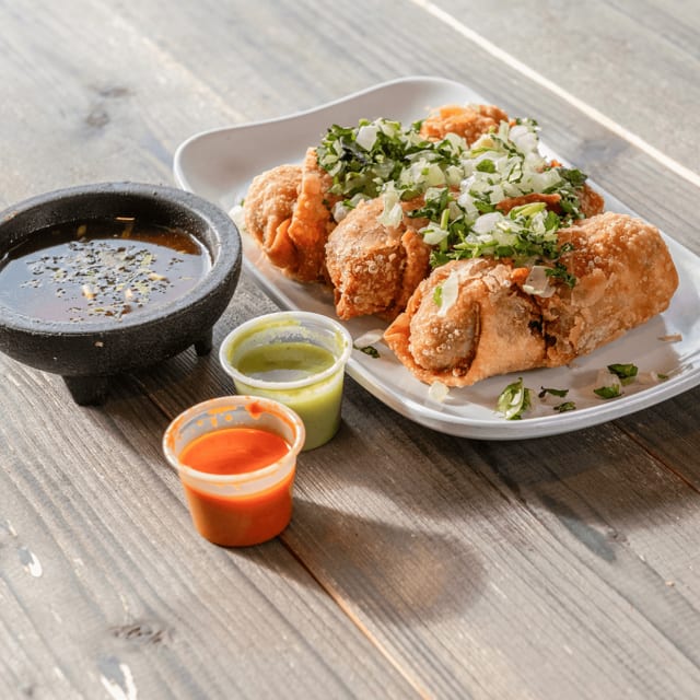Birria Egg Rolls.