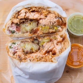 Salmon Burrito