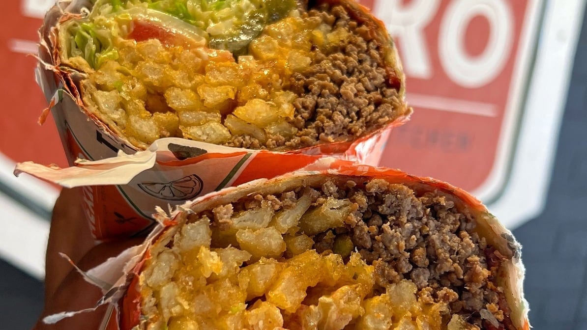 Burger Burrito.