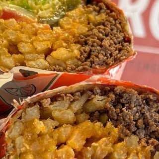 Burger Burrito