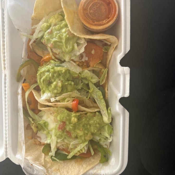 Veggie Tacos.