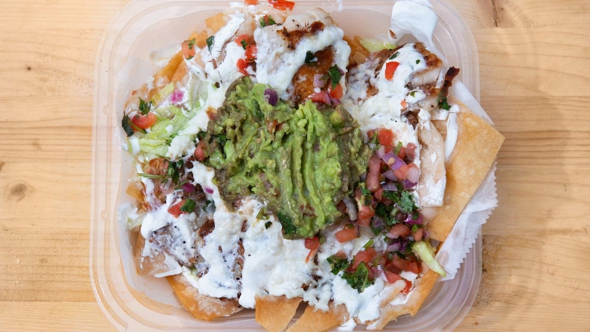 Loaded Carne Nachos.
