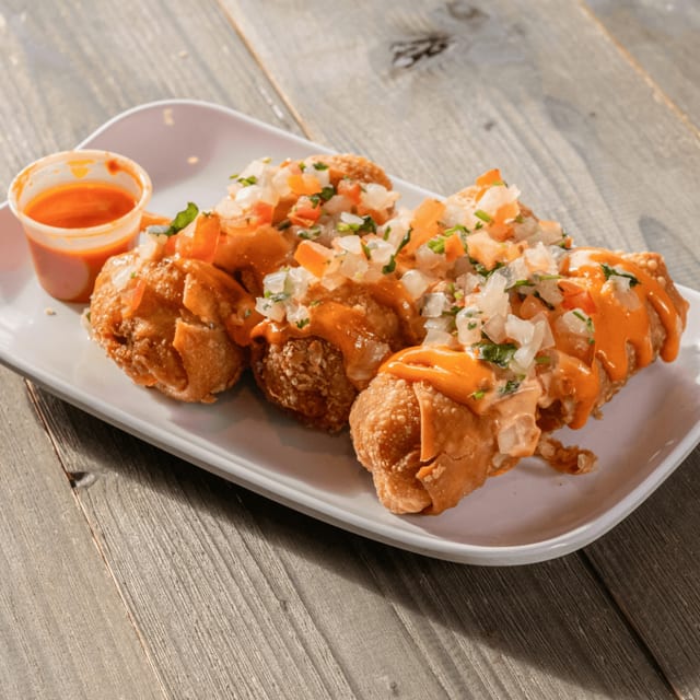 Salmon Egg Rolls 3x.