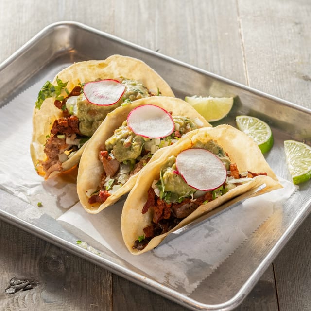 Tacos Campechanos (Meat Lover Tacos).