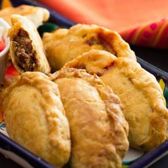 Single Empanada Cheesesteak.