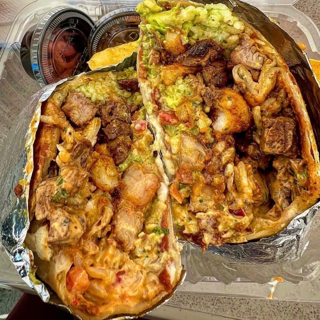 Burrito Surf & Turf.