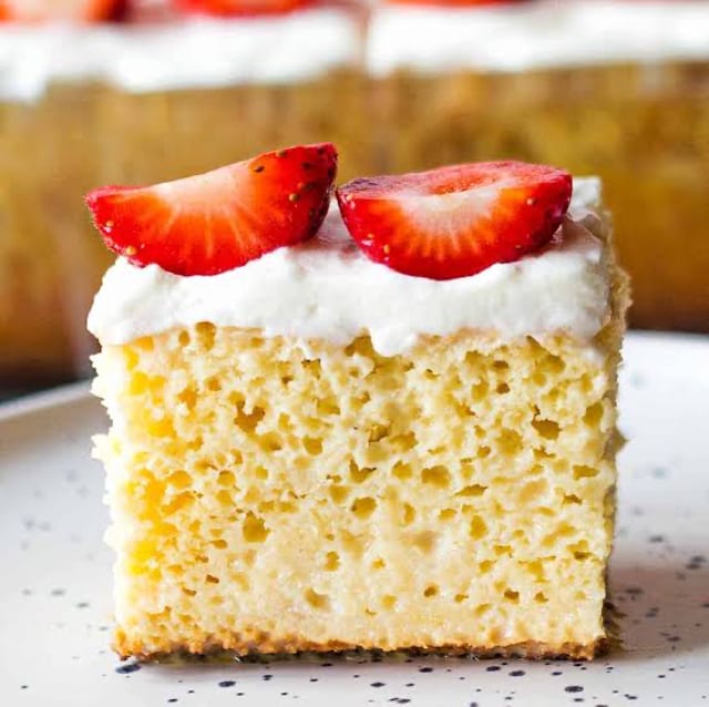 Tres Leches Cake.