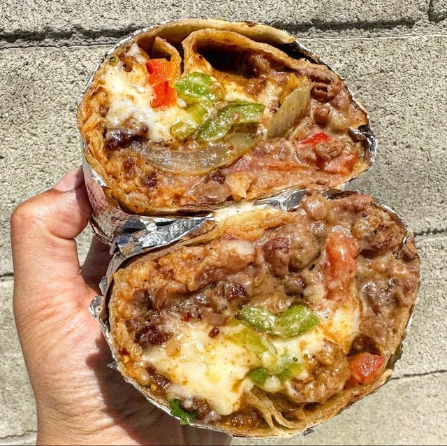 Fajita Burrito.